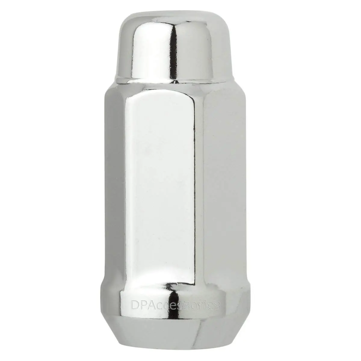 Chrome 9/16-18 Closed End Acorn Lug Nut 1