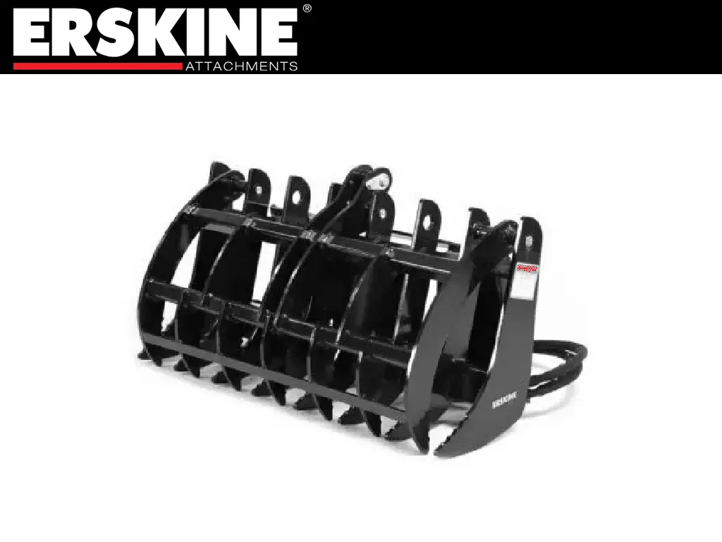 Erskine Mini Industrial Grapple Rake 1