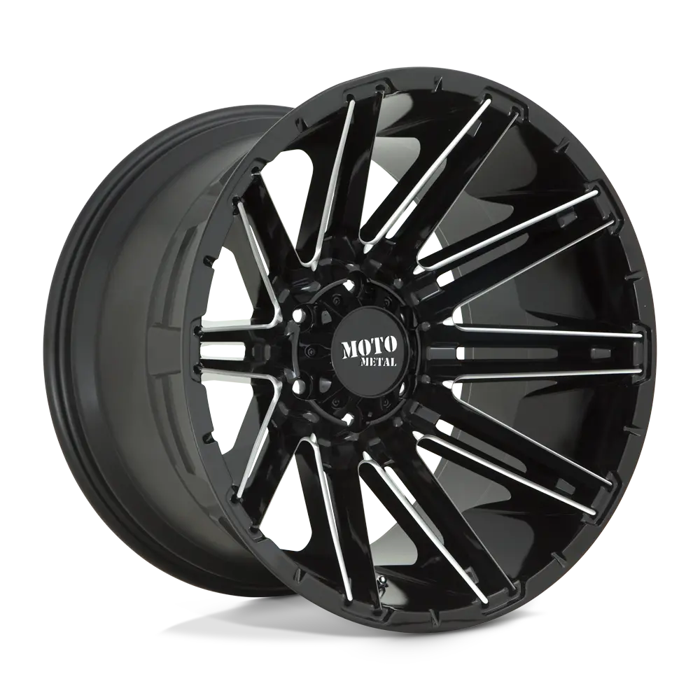 Moto Metal Kraken Mo998 Black Aluminum Wheel 1