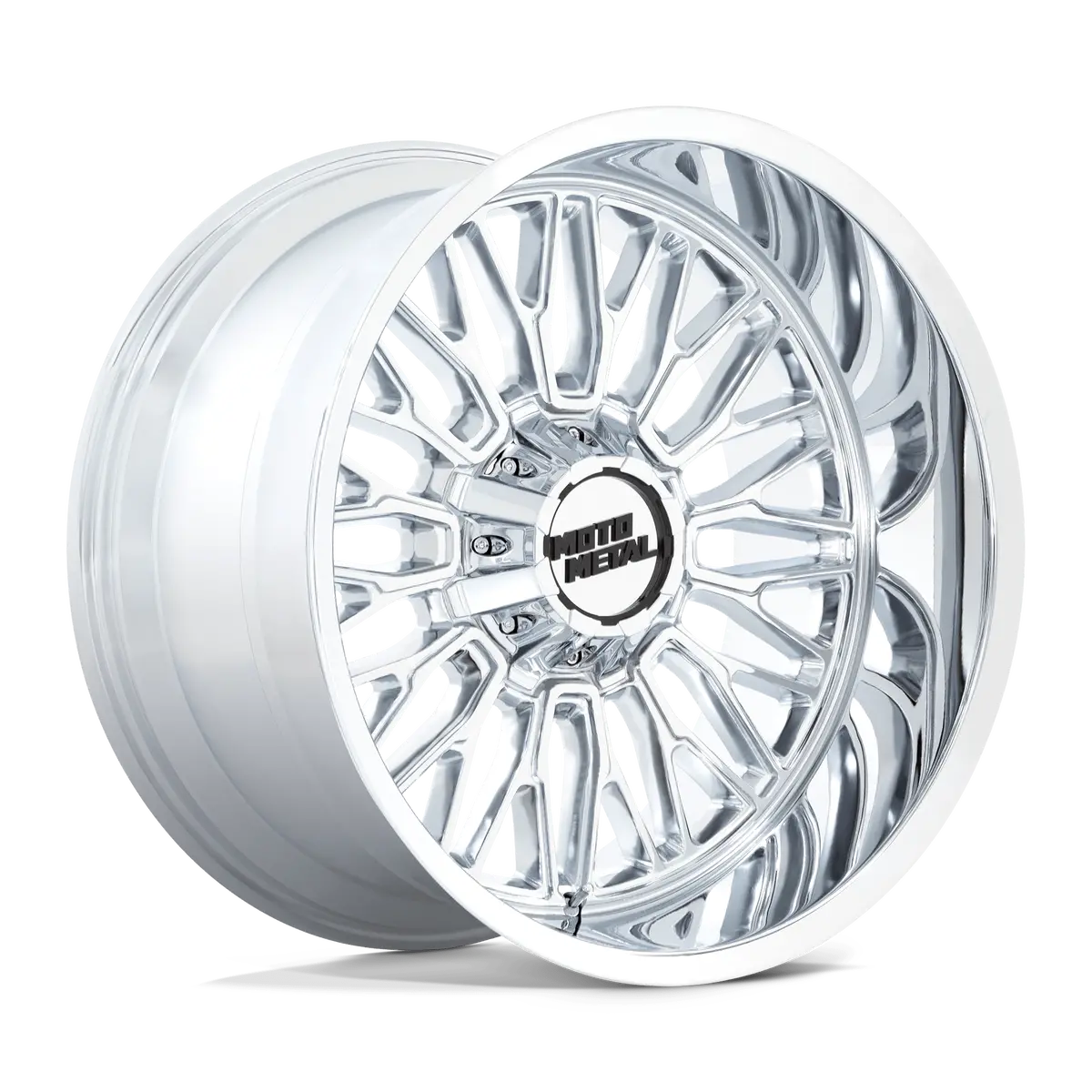 Moto Metal Stinger Mo809 Chrome Finish Aluminum Wheel 1