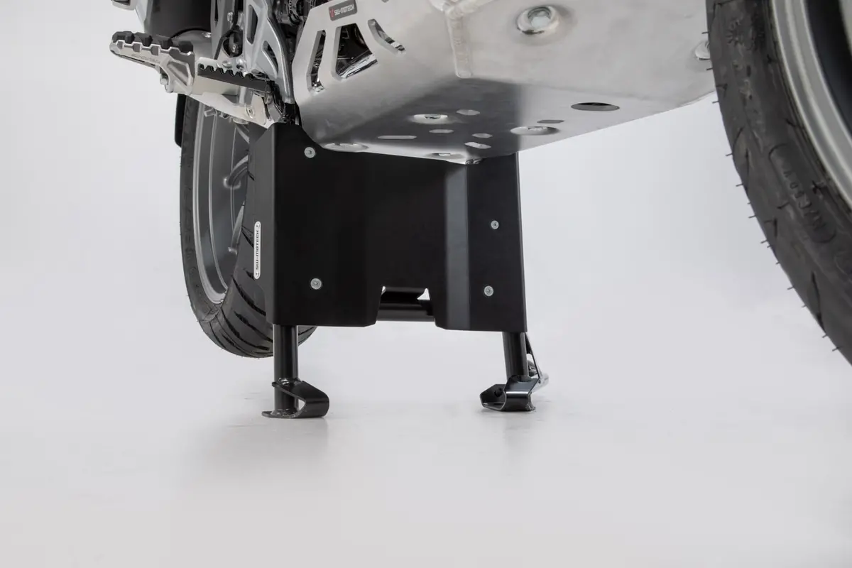 Engine Guard Extension For Centerstand - Black - Bmw - 1200/1250 Gs 1