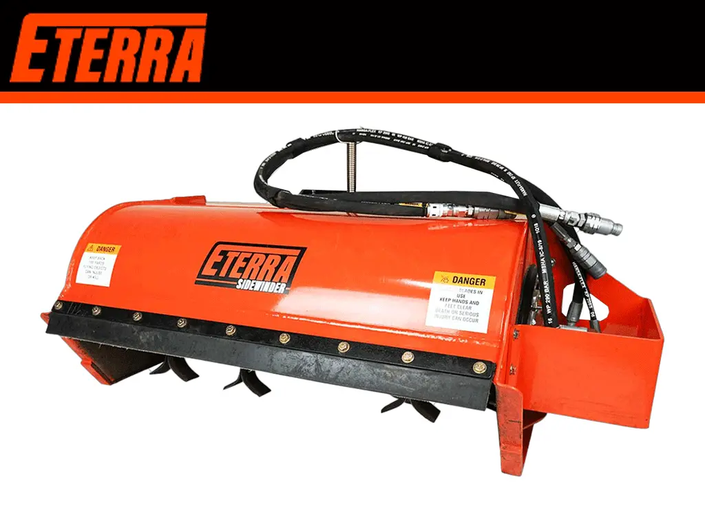 Eterra Sidewinder V2 Mini Skid Steer Flail Mulcher 1