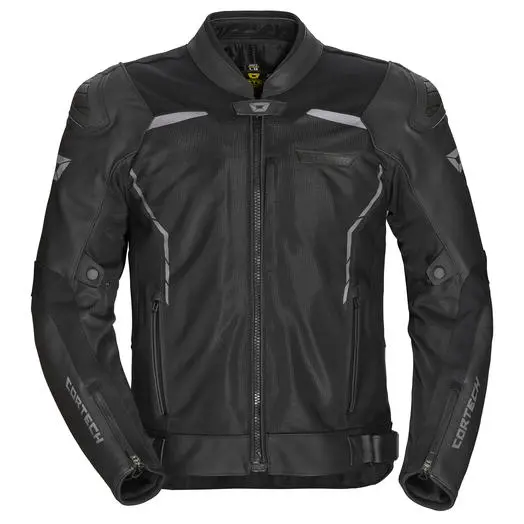 Cortech Vader Leather Jacket Black 1