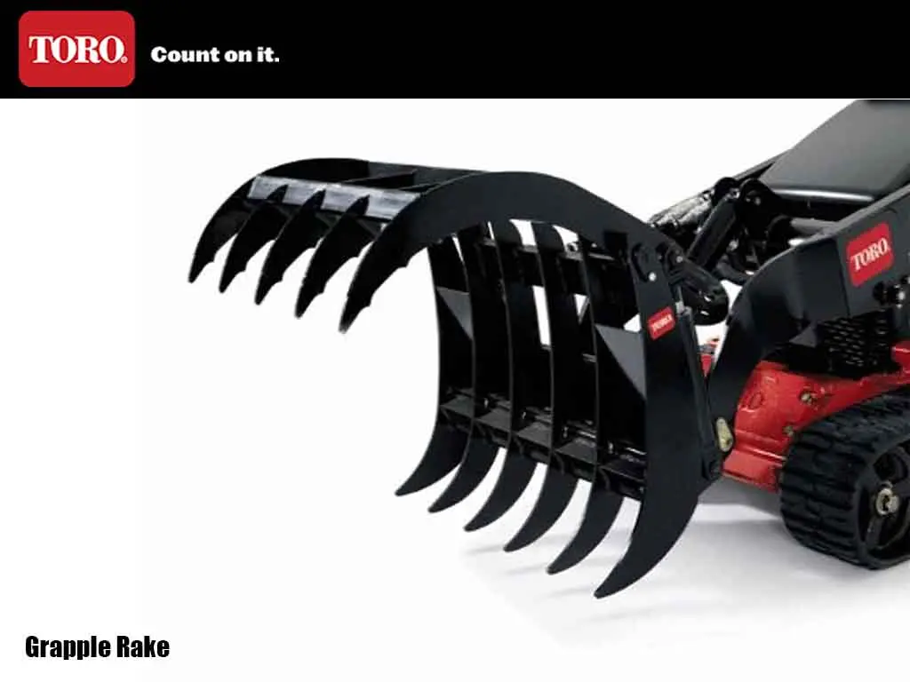 Toro Dingo Grapple Rake For Mini Loader 1