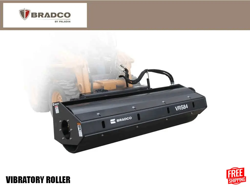 Paladin / Bradco Vibratory Roller For Skid Steer 1