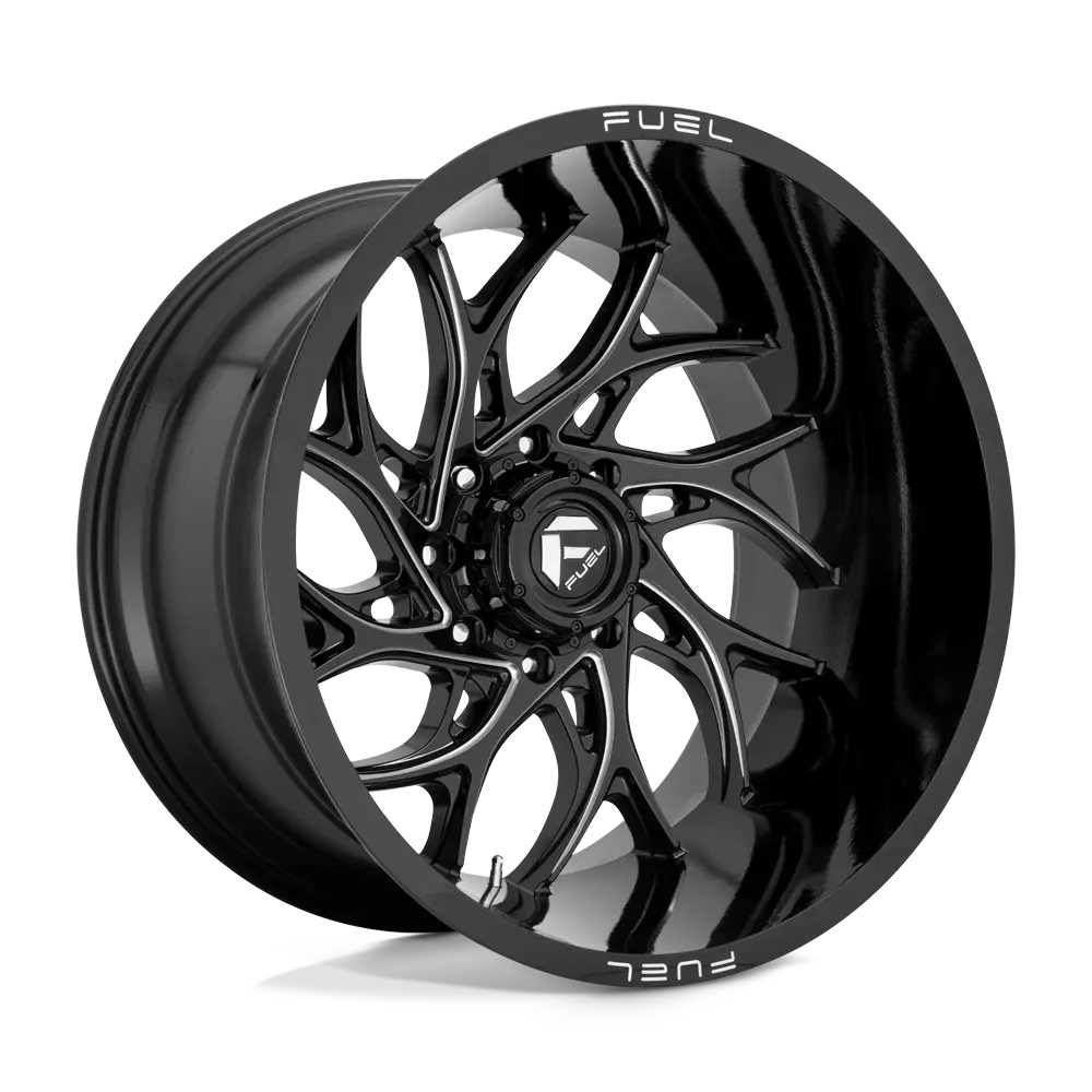 Fuel Runner D741 Gloss Black Aluminum Wheel 1