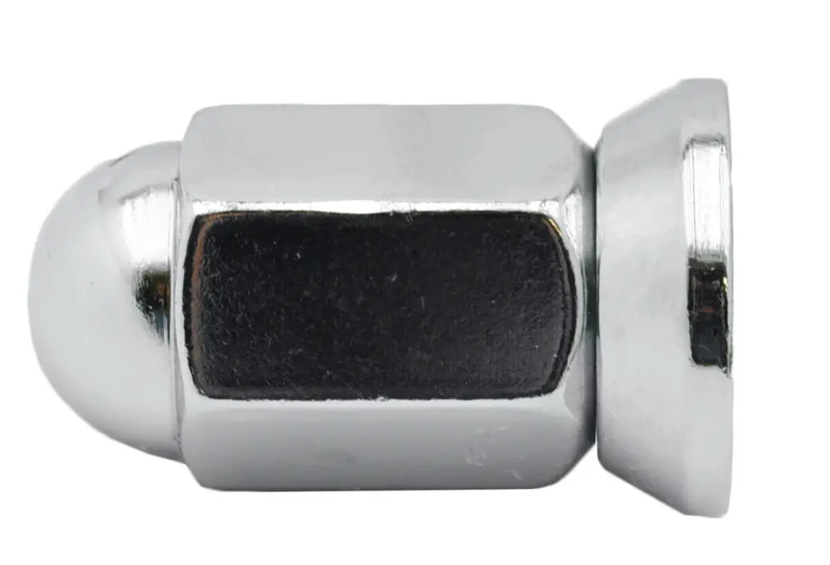 Chrome Nut With Washer  5/8" X 18 Rh 1
