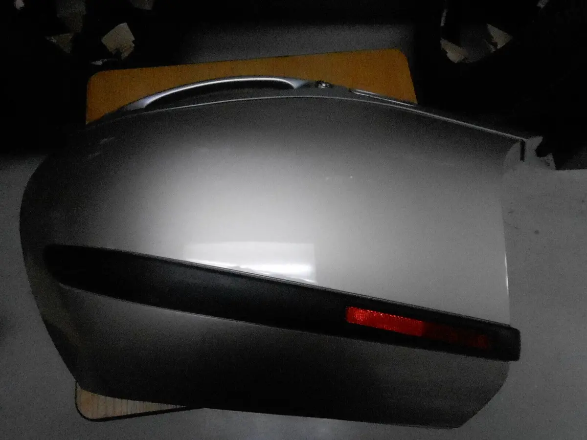 Used Bmw K1200 Lt Left Side Saddlebag Cover-Champagne (52532347433) 1