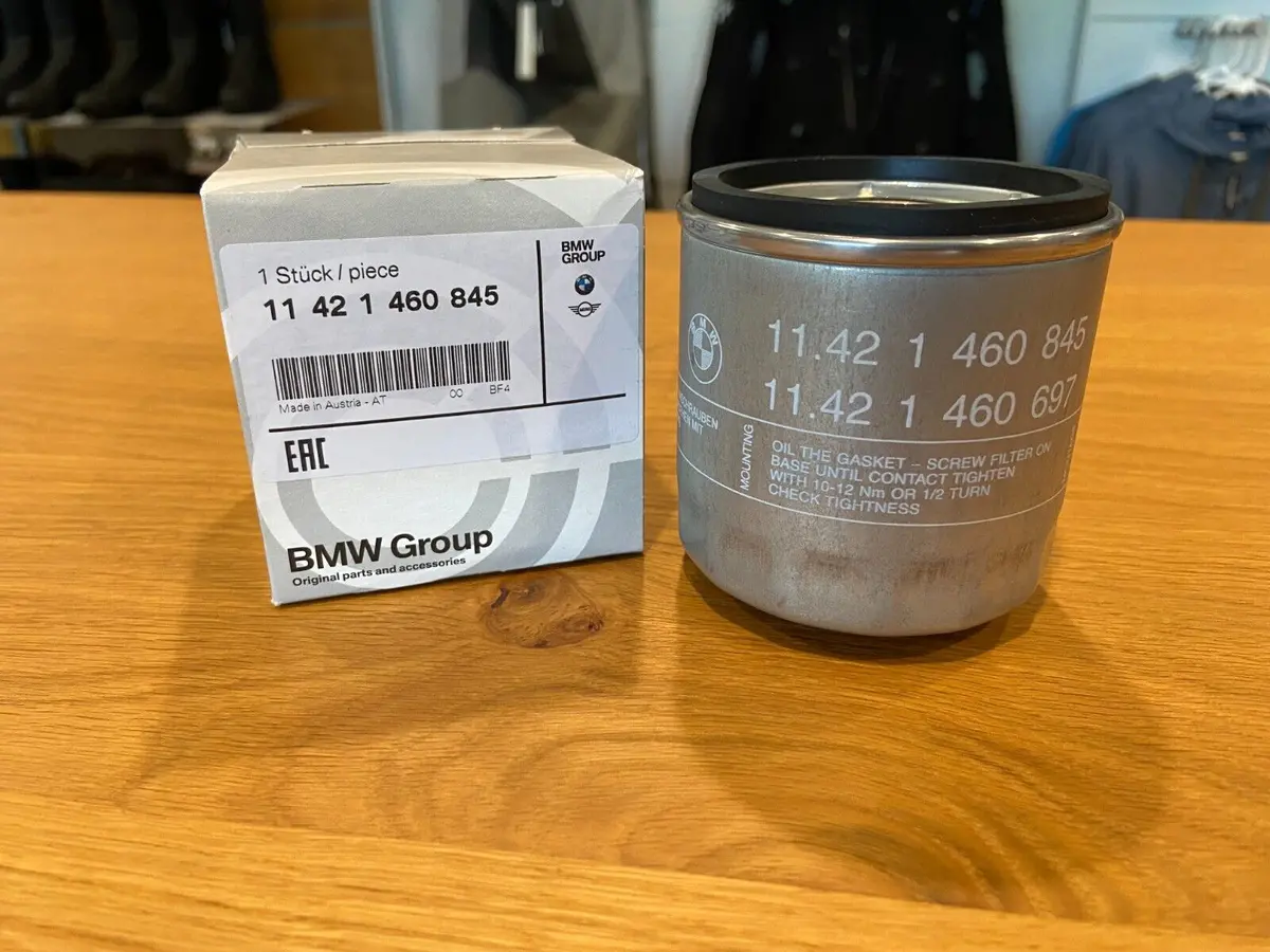 Bmw Oil Filter 11421460845 R1100/1150/Gs/R/Rt/Rs 1993-2006 K-Brick Bikes 1983-2009 1