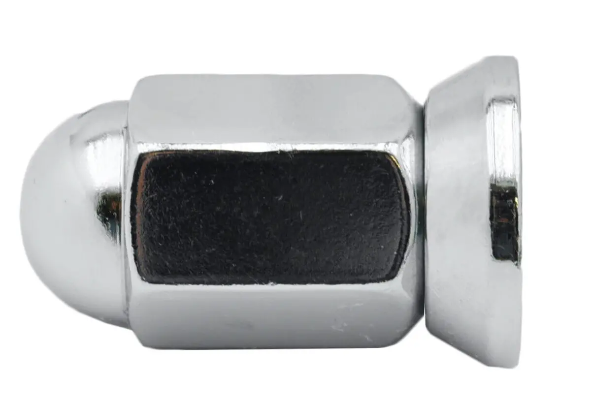 Chrome Nut With Washer M14x2.0 Tpi 1