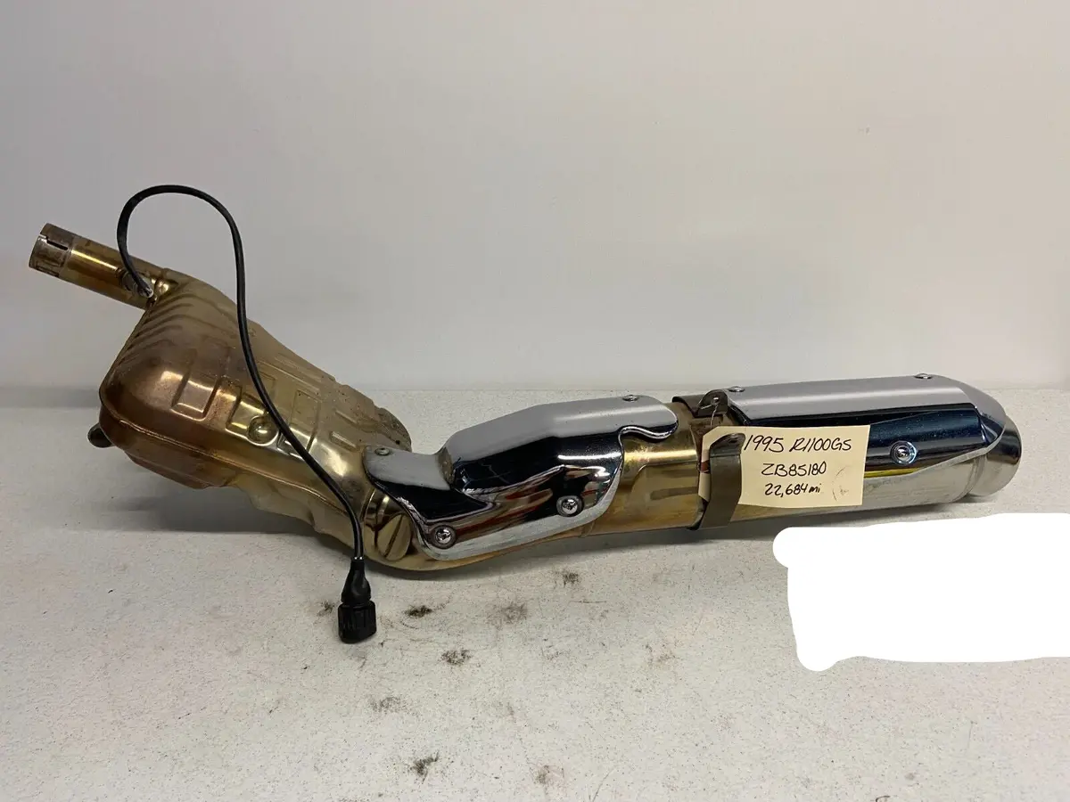 Used Bmw R1100/R850 Oem Exhaust Muffler 18121341862 1