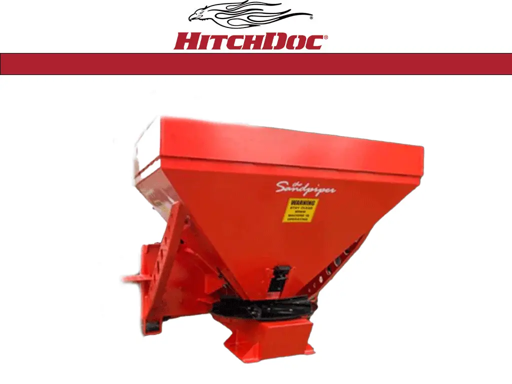 Hitch-Doc Sandpiper Hydraulic Material Spreader 1