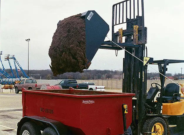 Star Forklift Self Dump Bucket 2