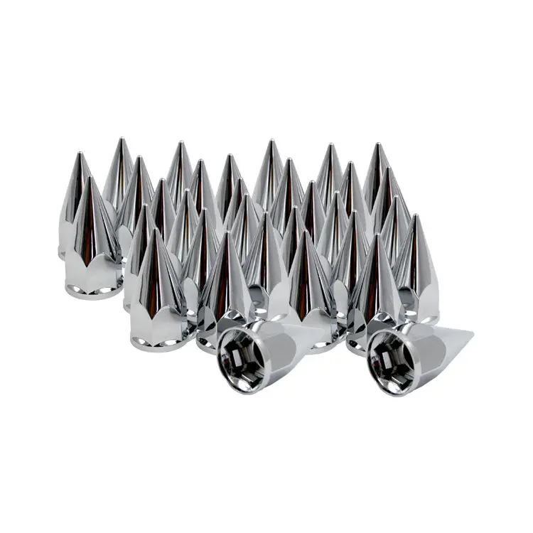 Spike Chrome Nut Cover 1 1/16" Hex Nut With Flange - Out Of Stock 1