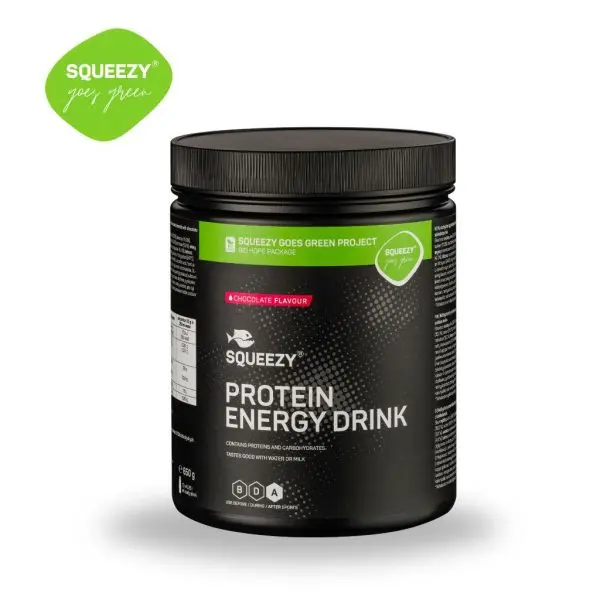 Squeezy Protein Energy Drink Chocolate 650G 1