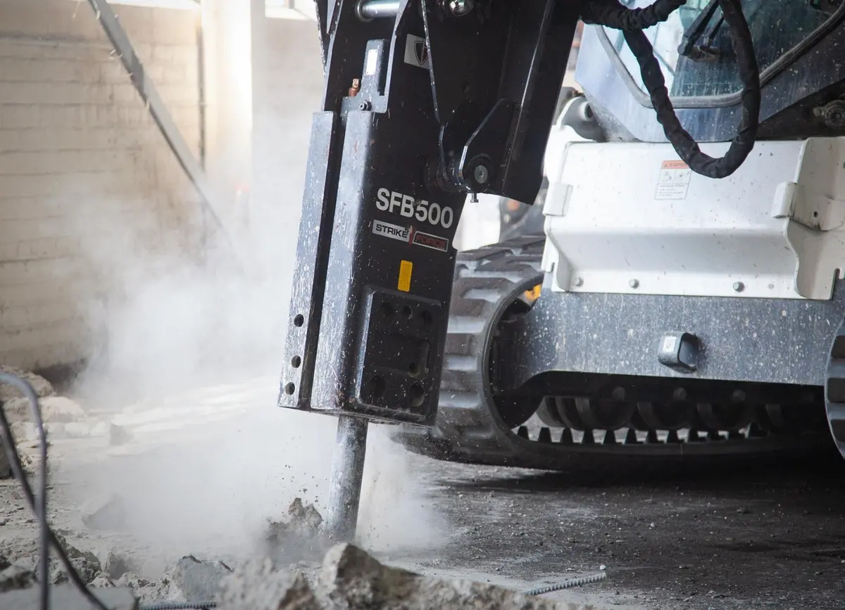 Paladin Strikeforce Hydraulic Hammer For Skid Steer 1