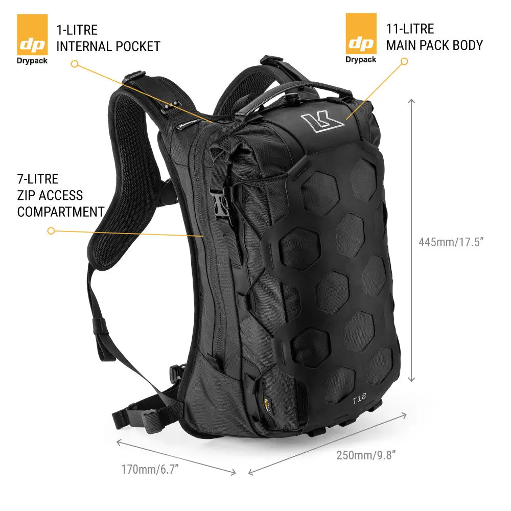 Kriega Trail18 Adventure Backpack 1