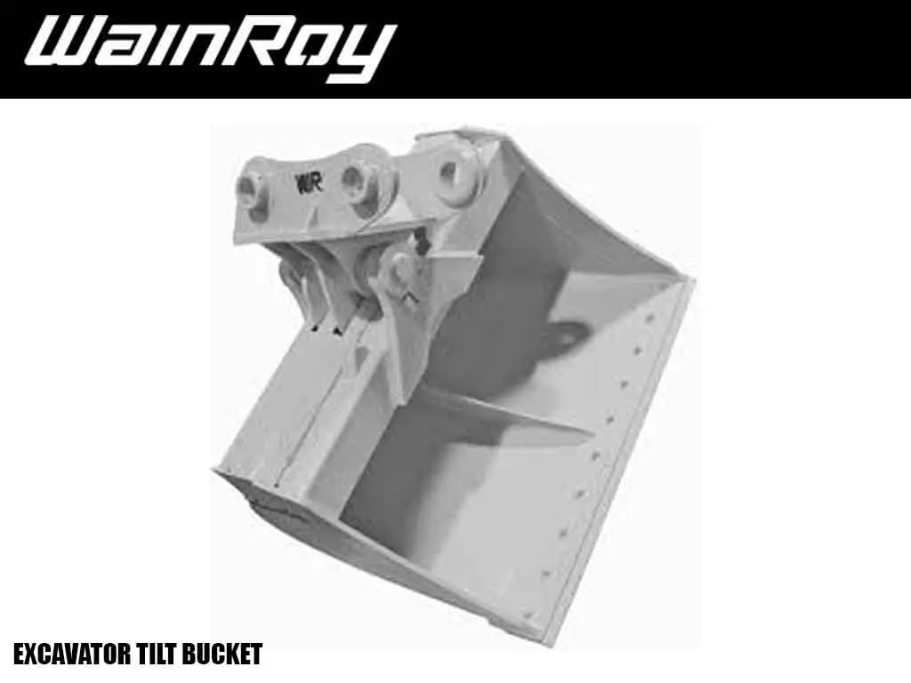 Wain Roy Tilt Bucket For 1/4 Yard Tractor Loader Backhoes Up To 16,000 Lbs. 1