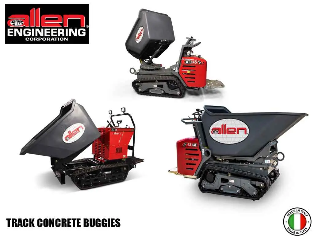 Allen Engineering Track Concrete Buggy 1
