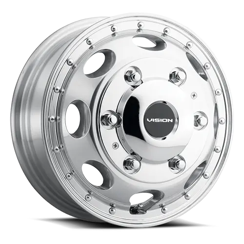 16X5.5 Vision Polished Front 6X205 2007-Present Sprinter 3500 Drw 1