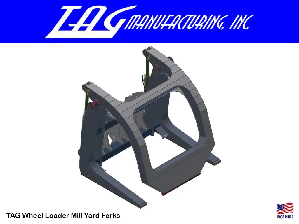 Tag Mill Yard Forks For Wheel Loaders 1