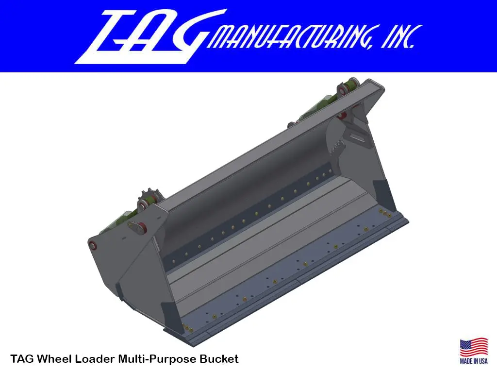 Tag Multi-Purpose Bucket For Wheel Loaders 1