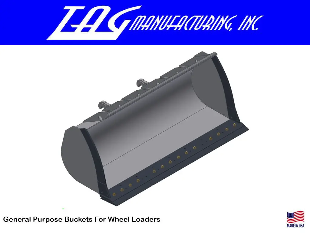 Tag General Purpose Bucket For Wheel Loaders 1