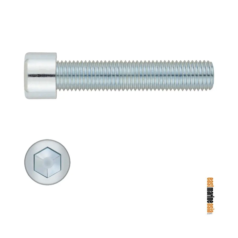 Stainless Steel 316 Bolt Socket Head - Full Thread (Din 912) 1