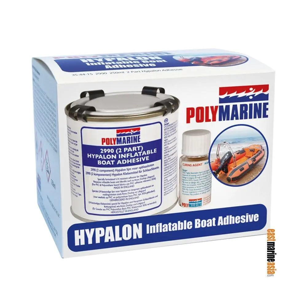 Polymarine 2 Part Hypalon Inflatable Boat Adhesive 1