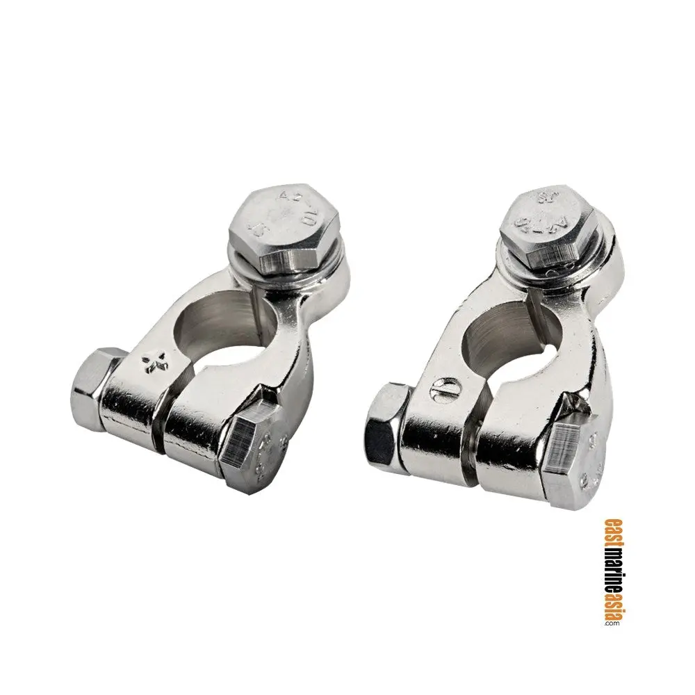 Ema High Amperage Nickel Plated Brass Battery Terminal 1