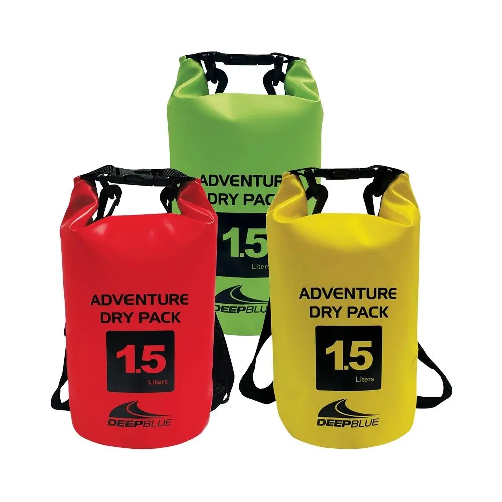 Deep Blue Adventure Dry Pack / Dry Bag - 1.5 L 1