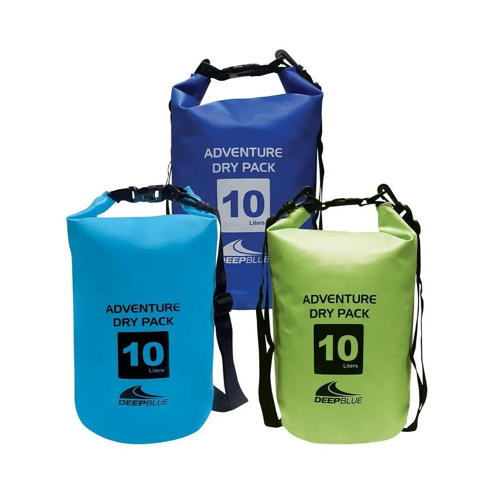 Deep Blue Adventure Dry Pack / Dry Bag - 10 L 1