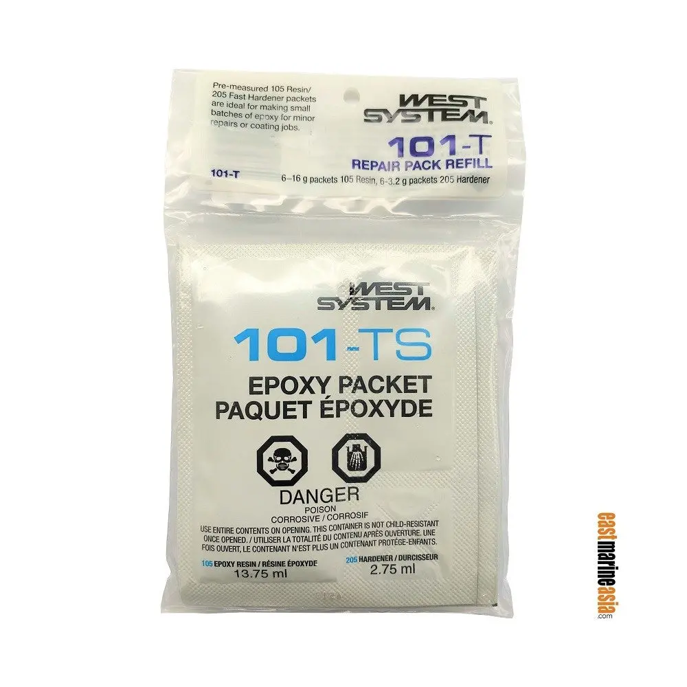 West System 101-T Resin & Hardener Repair Pack 1