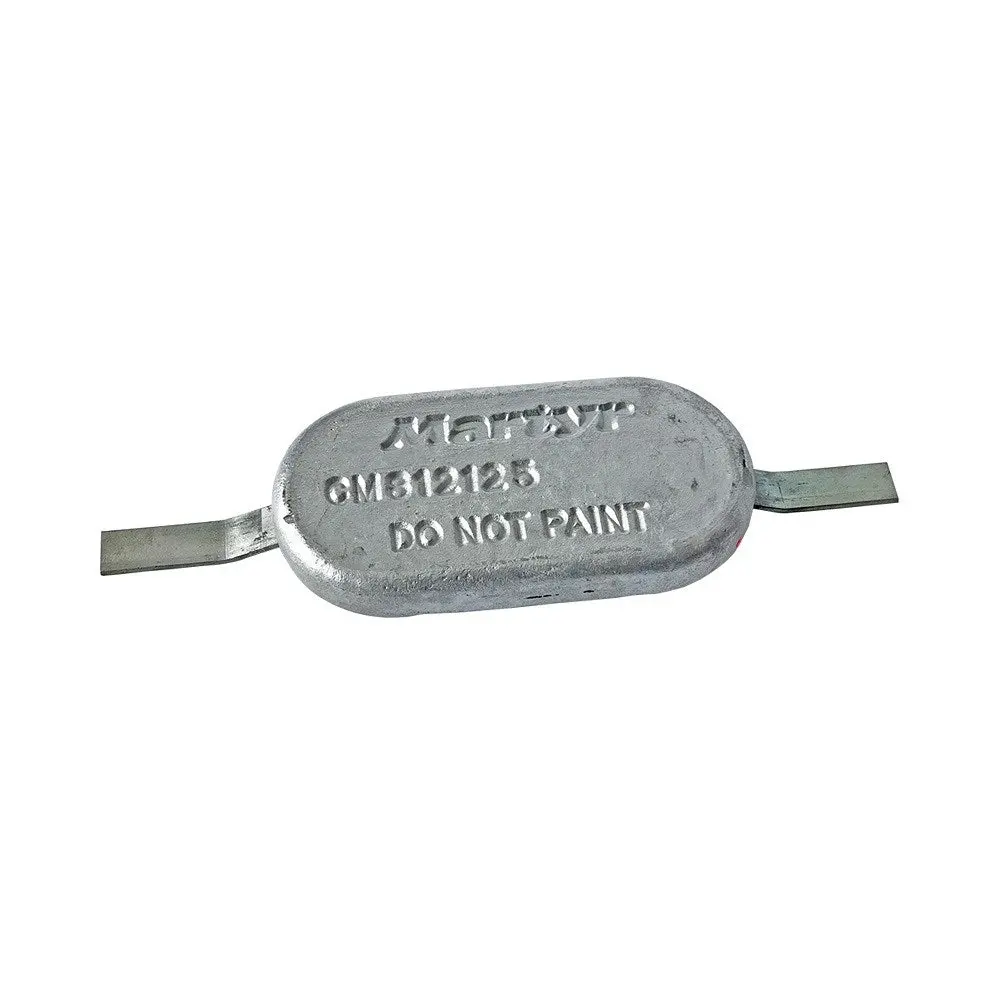Martyr Cm812125z Weld-On Hull Anode - Zinc 1