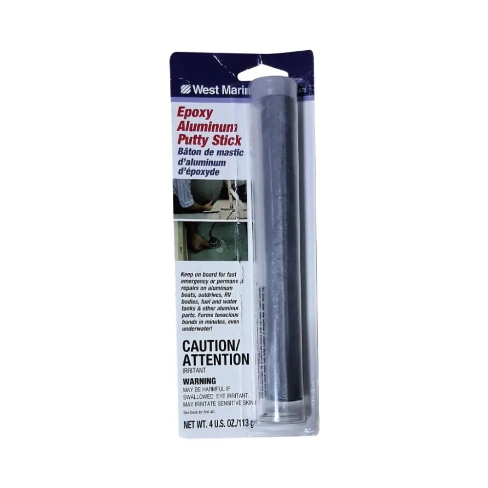 West Marine Epoxy Aluminum Putty Stick 1