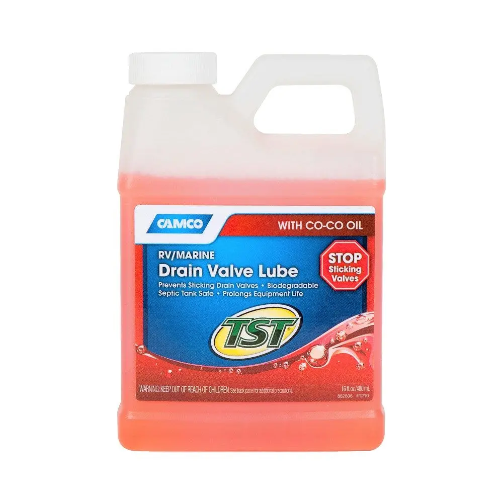 Camco Tst Drain Valve Lube / Toilet Lube With Co-Co Oil 1