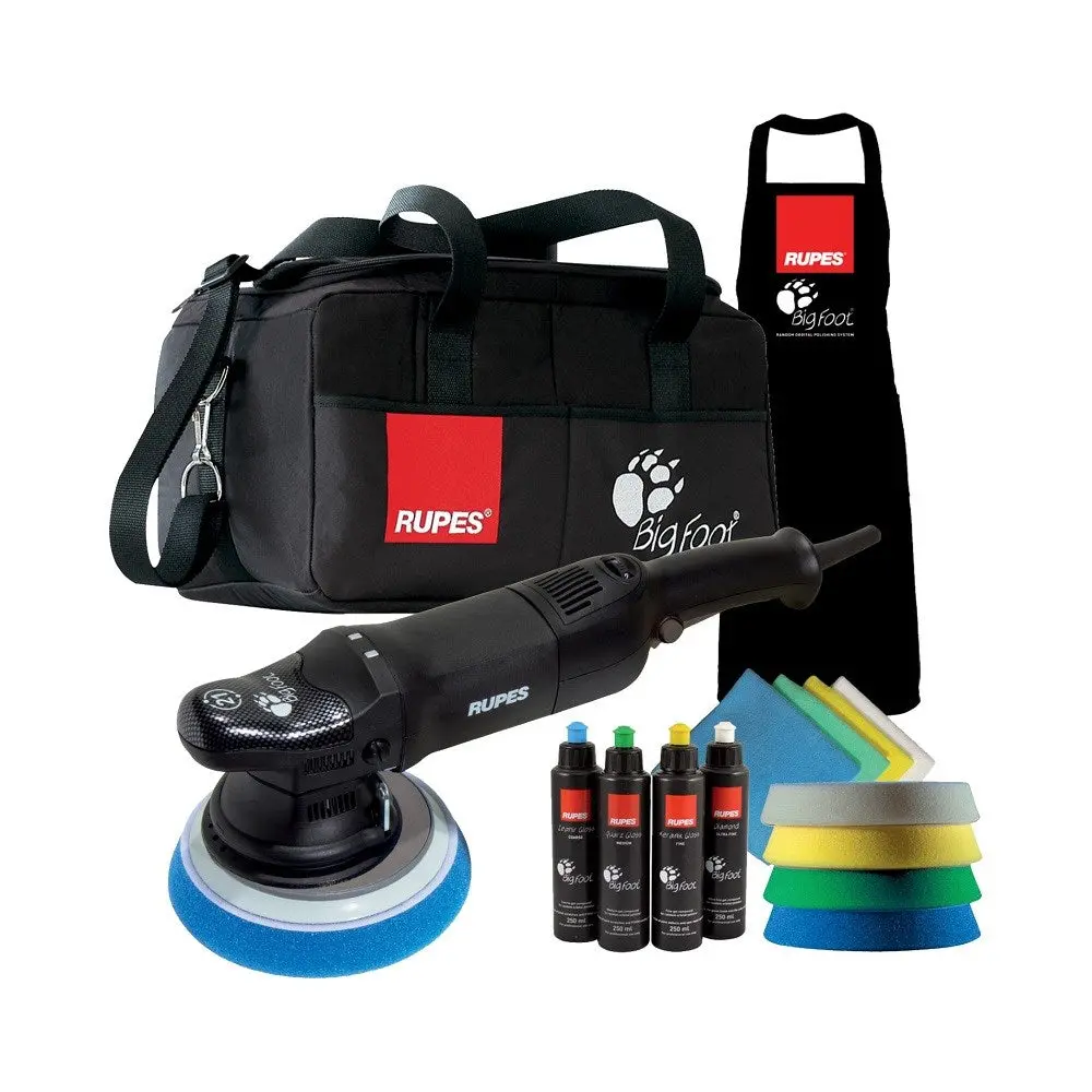Rupes Bigfoot Lhr 21Es Random Orbital Polisher Dlx Kit 1