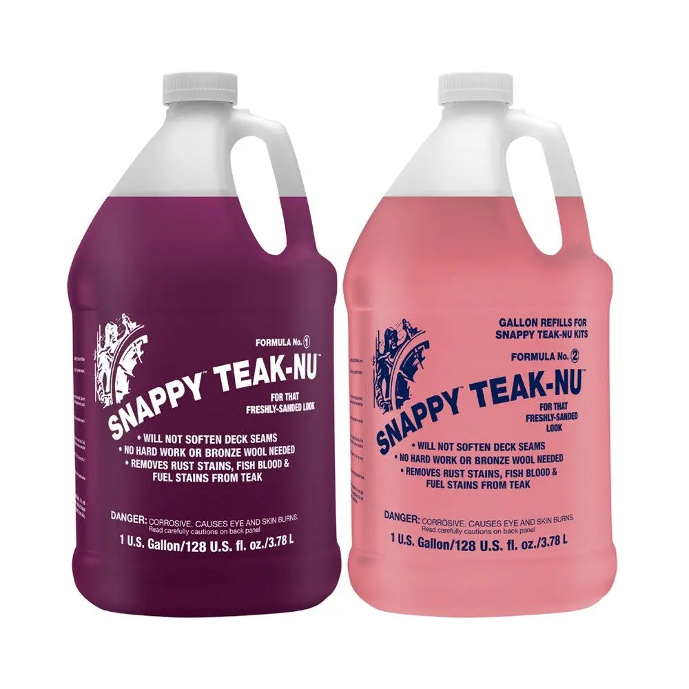 Snappy Teak-Nu Two-Part Teak Cleaner 1