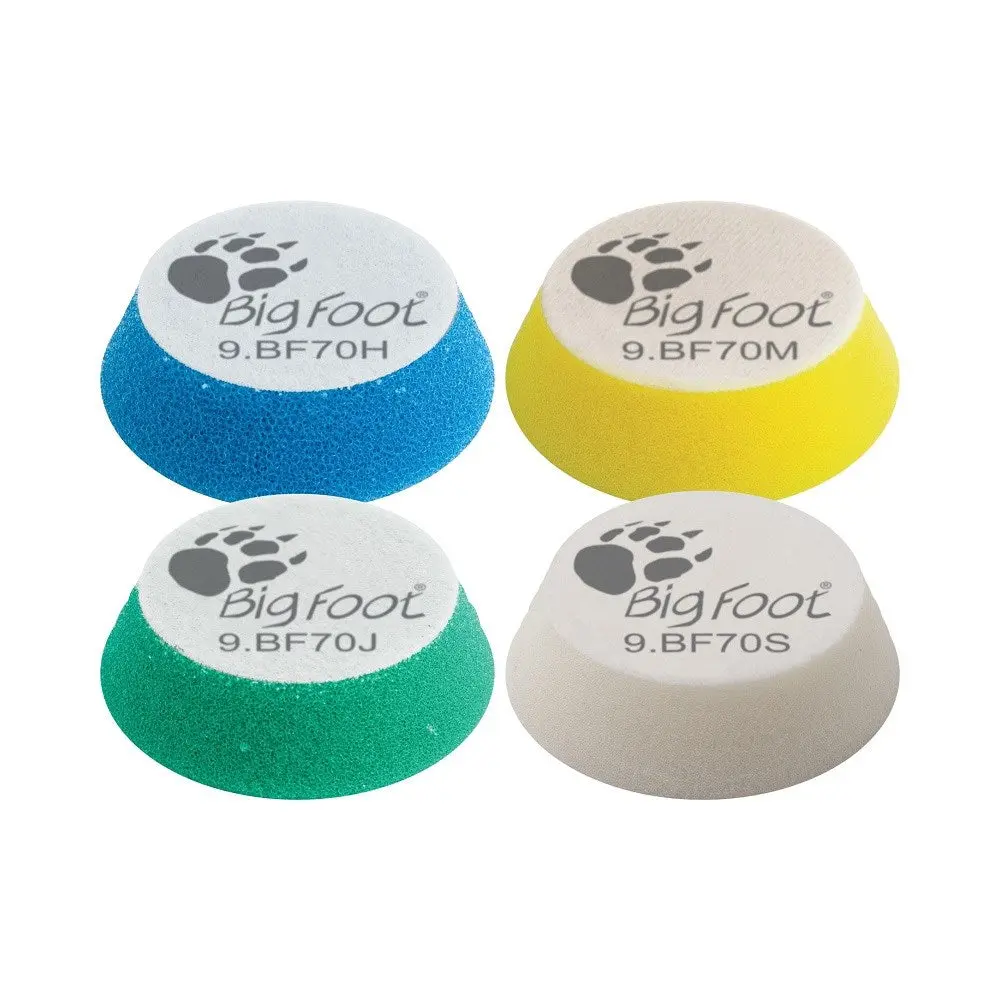 Rupes Bigfoot 50 - 70 Mm Foam Polishing Pads For Random Orbital And Triple Action Polishers 1