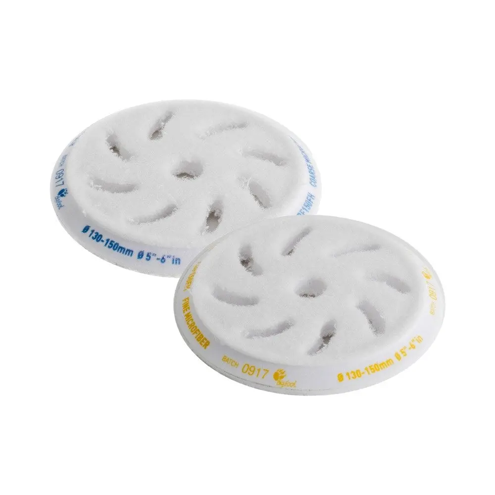 Rupes Bigfoot 130 - 150 Mm Microfiber Polishing Pads For Random Orbital And Triple Action Polishers 1