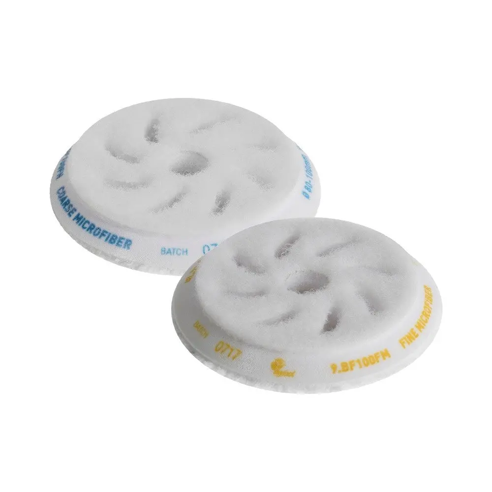 Rupes Bigfoot 80 - 100 Mm Microfiber Polishing Pads For Random Orbital And Triple Action Polishers 1