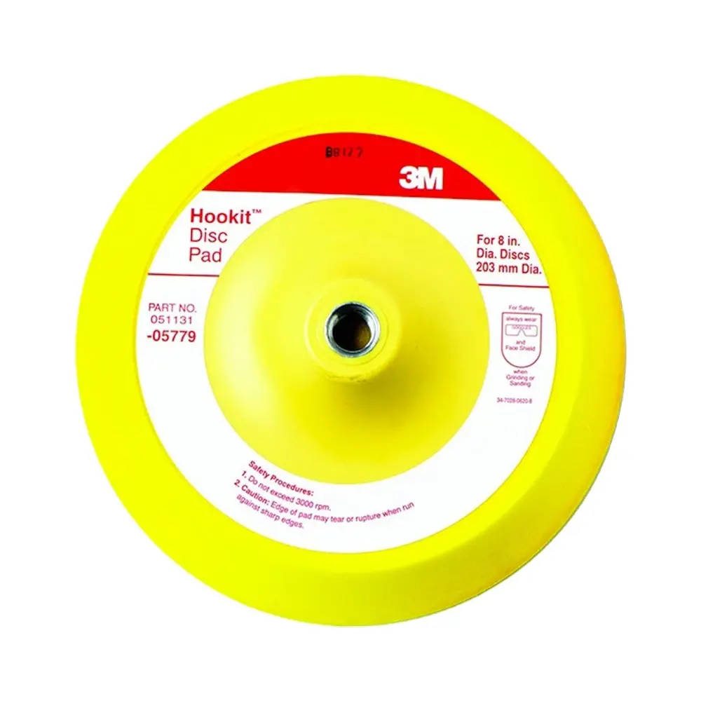 3M 05779 8" Hookit Disc Pad 1