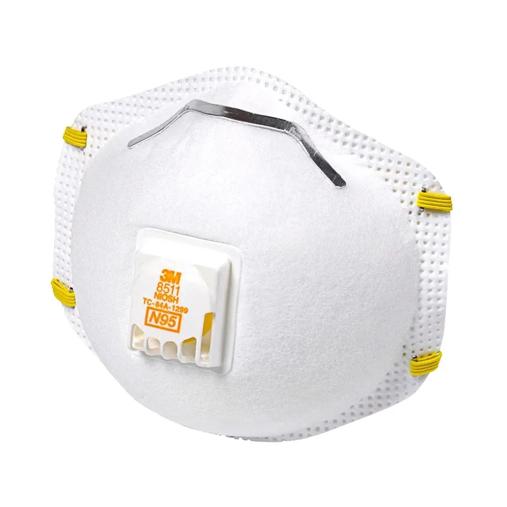 3M 8511 N95 Particulate Respirator With Vent Valve 1