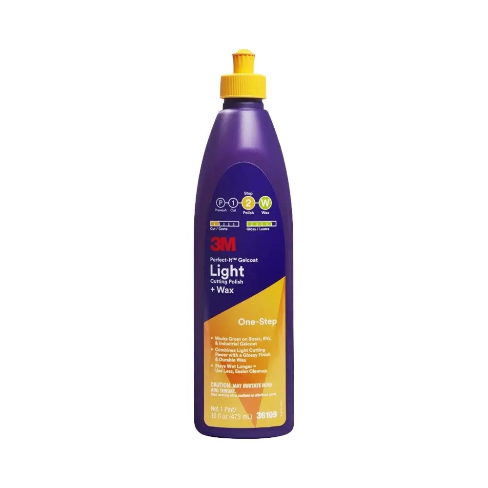3M Perfect-It One-Step Gelcoat Light Cutting Polish + Wax 1