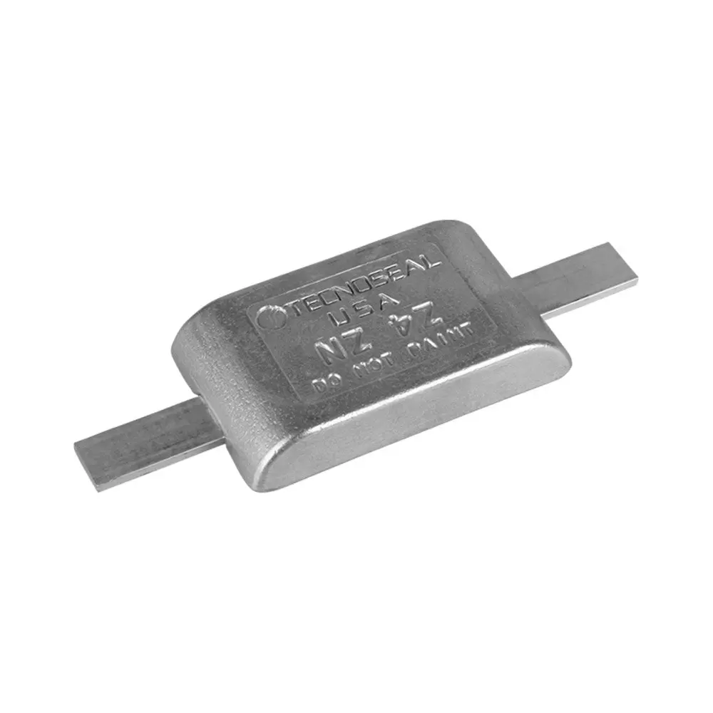 Tecnoseal Z4-Alal Weld-On Hull Anode - Aluminium (With Aluminium Strap) 1
