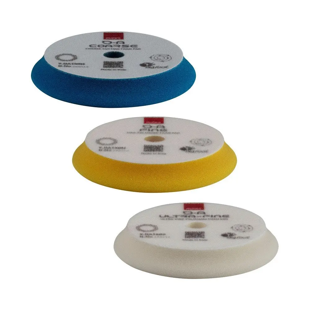 Rupes Bigfoot 150 - 180 Mm D-A High Performance Polishing Pads For Random Orbital And Gear Driven Polishers 1