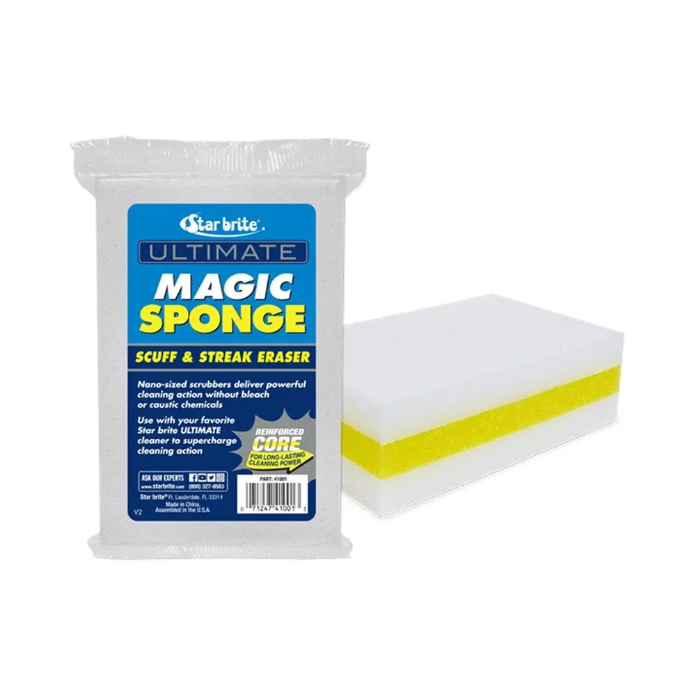 Star Brite Ultimate Magic Sponge Scuff & Streak Eraser 1