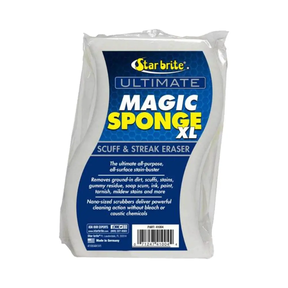 Star Brite Ultimate Magic Sponge Xl Scuff & Streak Eraser 1