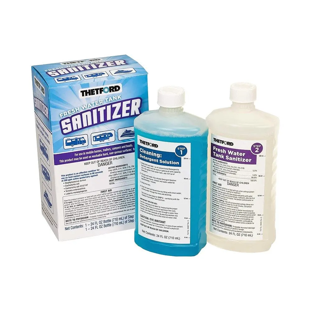 Thetford Fresh Water Tank Sanitizer / Holding Tanks Cleaner 1