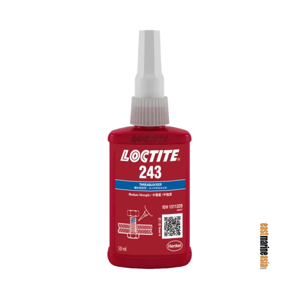 Loctite 243 Blue Medium Strength Threadlocker 2